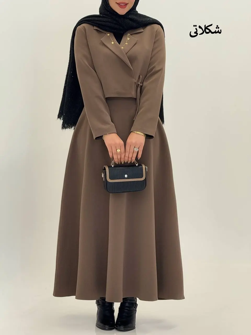 3612-کت و دامن مزونی مسیحا